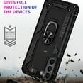 thumbnail image 6 of TECH CIRCLE Galaxy S22 Plus Case,Heavy Duty Shockproof Full Body Protective Phone Cover Built in Rotatable Magnetic Ring Holder Car Mount Holder Kickstand Case For Samsung Galaxy S22 Plus 2022,Black, 6 of 6