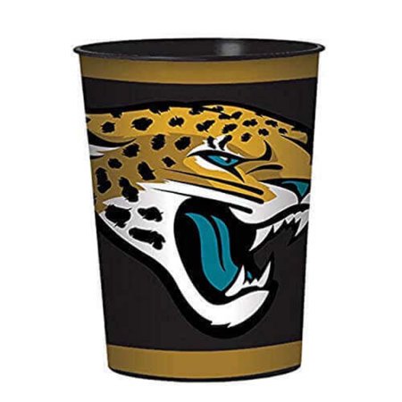 Amscan Jacksonville Jaguars NFL Party Favor 16 oz Plastic Cup 10 Count
