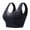 Black, variant on Womens No Underwire Push up Lace Bras Comfortable Breathable Seamless Underwear Full Figure T-Shirt Bras