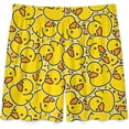 thumbnail image 4 of NICKSUN Shorts de Pyjama Amusants pour Hommes, Bas de Pyjama Doux avec Poches, Canard Jaune, TG, 4 of 6