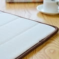 thumbnail image 5 of URMAGIC Coral Velvet Memory Foam Stripes Non-slip Absorbent Quick-dry Shower Bath Mat Tub Bathroom Rug Pad Bathroom Mats, 5 of 7