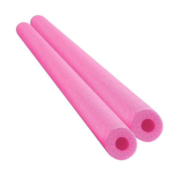 2 flotadores reutilizables para piscina, ideales para fiestas, proyectos de bricolaje y manualidades. Rosa