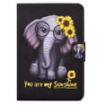 thumbnail image 3 of TECH CIRCLE Case for iPad 10th Generation 10.9 Inch 2022,PU Leather Corner Protection Multi-Angle Stand Folio Smart Cover with Auto Sleep/Wake Function for iPad 10.9 Inch 2022 Release, Elephant, 3 of 8