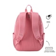 thumbnail image 4 of TOTTO Mochila Mediana Porta Laptop 14 con Bolsillo Secreto | Escuela - Oficina - Viaje | 15 L TRIK M rosa M, 4 of 6
