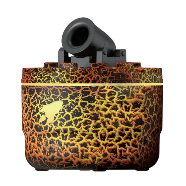 Humidificador de escritorio silencioso con difusor de aceite para sala de estar, dormitorio u oficina Negro