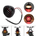 thumbnail image 1 of Motorbike Stop Lamp, Round Red Lighting High Brightness Motorcycle Rear Light  For ATV Quads, 1 of 8