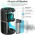 Airtok Air Purifier for Home Large Rooms,534 Sq.ft, Air Cleaner for