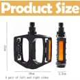 thumbnail image 2 of Pair of Bicycle Pedals Road Bike Universal Mountain Bike Pedals Trekking Bike Non-slip Mountain Bike Pedals Bike Parts -Qin, 2 of 5