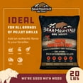 thumbnail image 4 of Bear Mountain Maple Bourbon Pecan Premium BBQ Wood Pellets, 20 lbs, 4 of 13
