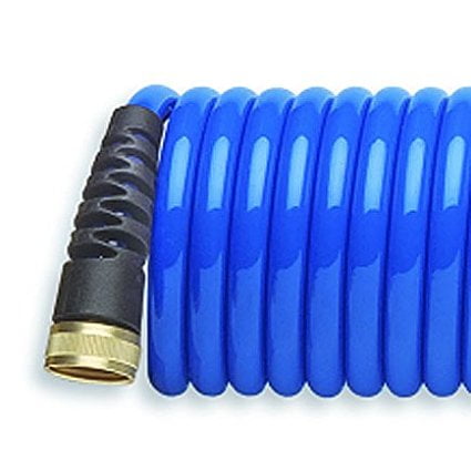 15 High Performance Rv And Boat Hose With Flex Relief Hosecoil Foot Lightweight Self Coiling By Com Foot Lightweight Self Coiling Hose, 15 Ft Coiled Garden Hose
