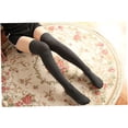 thumbnail image 3 of unbranded Calcetas Largas Negras Para Mujer En Mezcla Premium De Para Uso Diario Y Frío, 3 of 6
