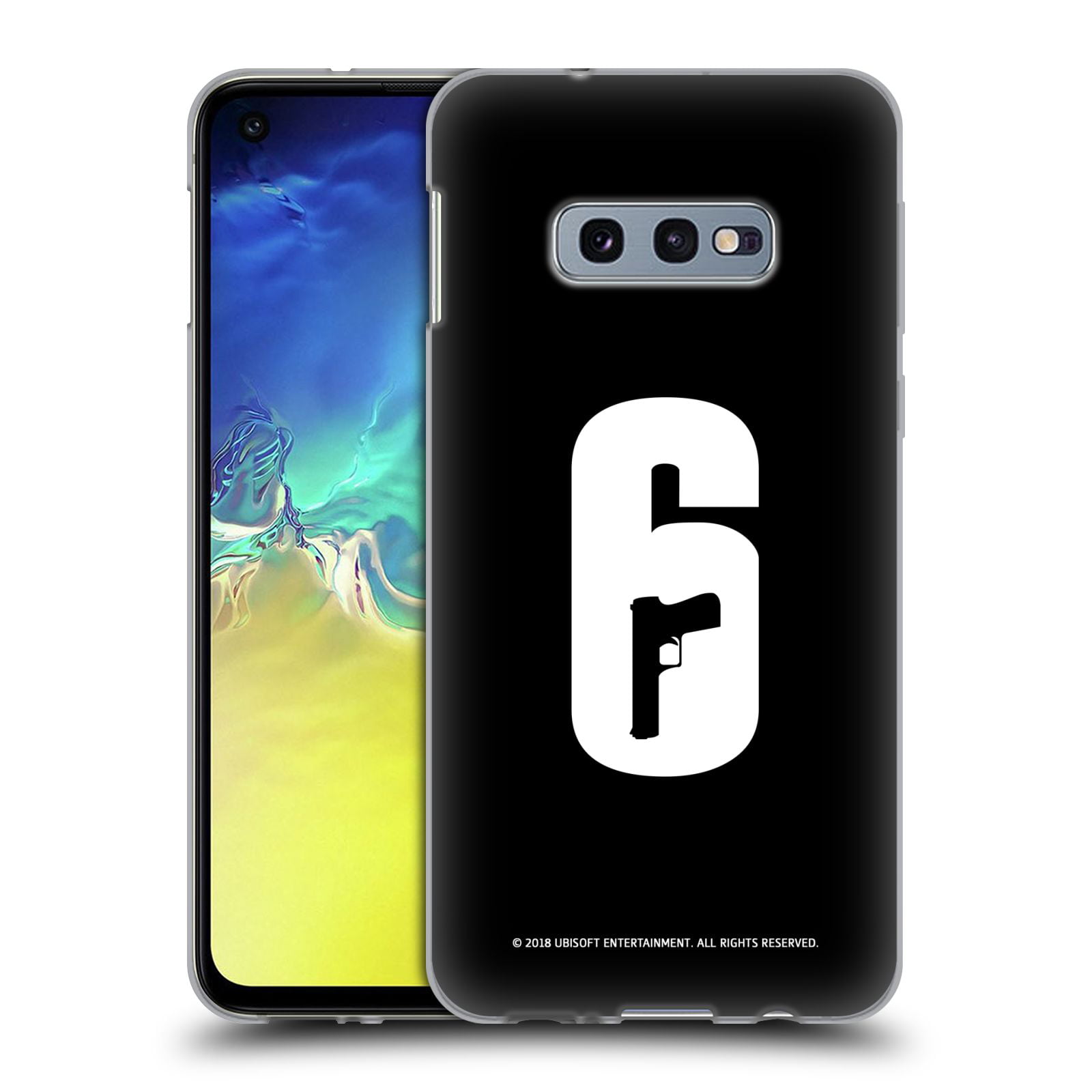 Head Case Designs Officially Licensed Tom Clancy S Rainbow Six Siege Logos Black And White Soft Gel Case Compatible With Samsung Galaxy S10e Walmart Com