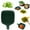 Green, variant on Clearance Fruit Plate under $5 SPRING PARK 1Pc Ceramic Dip/Dipping Bowls Dipping Soy Bowl/Dishes Small Bowls Cups For Tomato Soy BBQ Chip And Serving Bowl