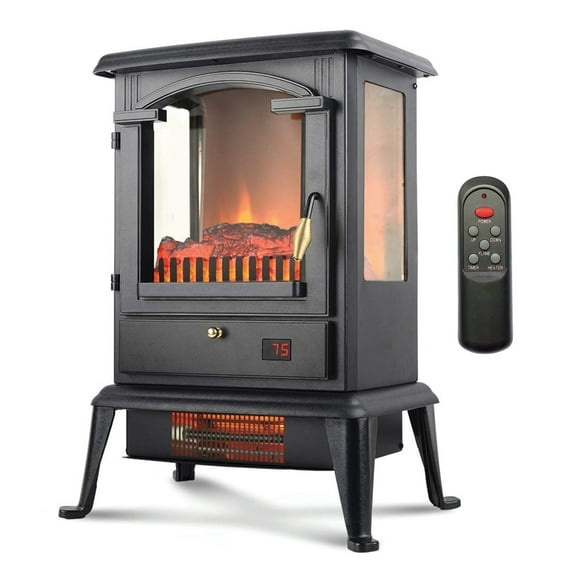 LifeSmart LifePro Electric Stove Heater, 1500W Infrared Quartz Heater