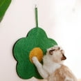 thumbnail image 2 of Tablero rascador para gatos de sisal de montaje en pared, rascador para gatitos con ventosa, rascador para afilar , juguete interactivo 40x40cm Sunnimix  Tablero del rasguño del gato, 2 of 8