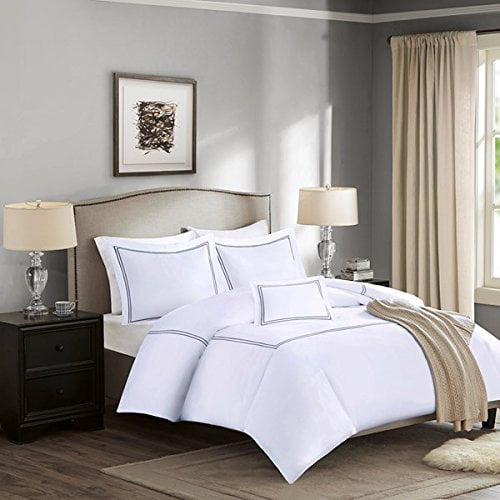 Madison Park Signature Down 1000Thread Count Embroidered Cotton Duvet