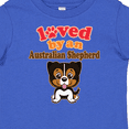 thumbnail image 4 of Inktastic Australian Shepherd Dog Cute Boys or Girls Baby T-Shirt, 4 of 5