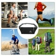 thumbnail image 6 of Unique Bargains 1 Pc Breathable Running Belt Pure Color Fanny Pack for Sports to Carry Phone Keys Black, 6 of 6