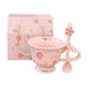 thumbnail image 4 of Taza de café de cerámica estética para , leche, cacao, café, taza floral femenina, regalo de cumpleaños de Valentín para mujeres y niñas. Rosa, 4 of 8