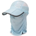 thumbnail image 3 of Helii Outdoor Portable Folding Baseball Cap – Packable Stretch Running Sun Hat for Men & Women, Lightweight UV Protection Hat for Hiking, Travel, Fishing Light Blue One Size, 3 of 3