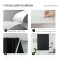 thumbnail image 4 of Adhesive Blackout Curtains- Self Stick Shades Window Blinds Curtains No Rod Needed Easy to Hang Curtains, Use for Bedroom, Living Room, Dining Room, Kitchen, Home Office, 4 of 8