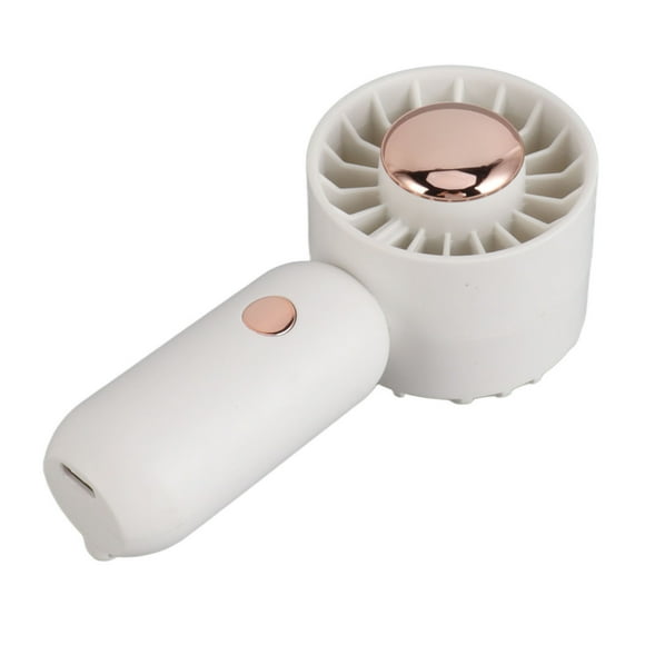 Ventilador de mano recargable por USB, ventilador de mano para exteriores, mini ventilador de rendimiento sólido