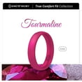 thumbnail image 1 of Metallic Fuchsia Breathable Silicone Ring for Women 4mm Bandwidth, 1 of 3
