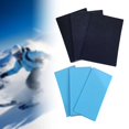 thumbnail image 1 of Protectores de espinilleras para snowboard, forro recortable para botas de esquí y snowboard, almohadillas de espuma profesionales para espinilleras 6 piezas, 1 of 6