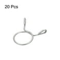 thumbnail image 3 of Fuel Line Hose Clips, 20 Pack 13mm 304 Stainless Steel Single Wire Tubing Spring Clamps (Silver), 3 of 5