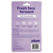 Plum Beauty Motorized Facial Cleansing Brush, 2 Speeds