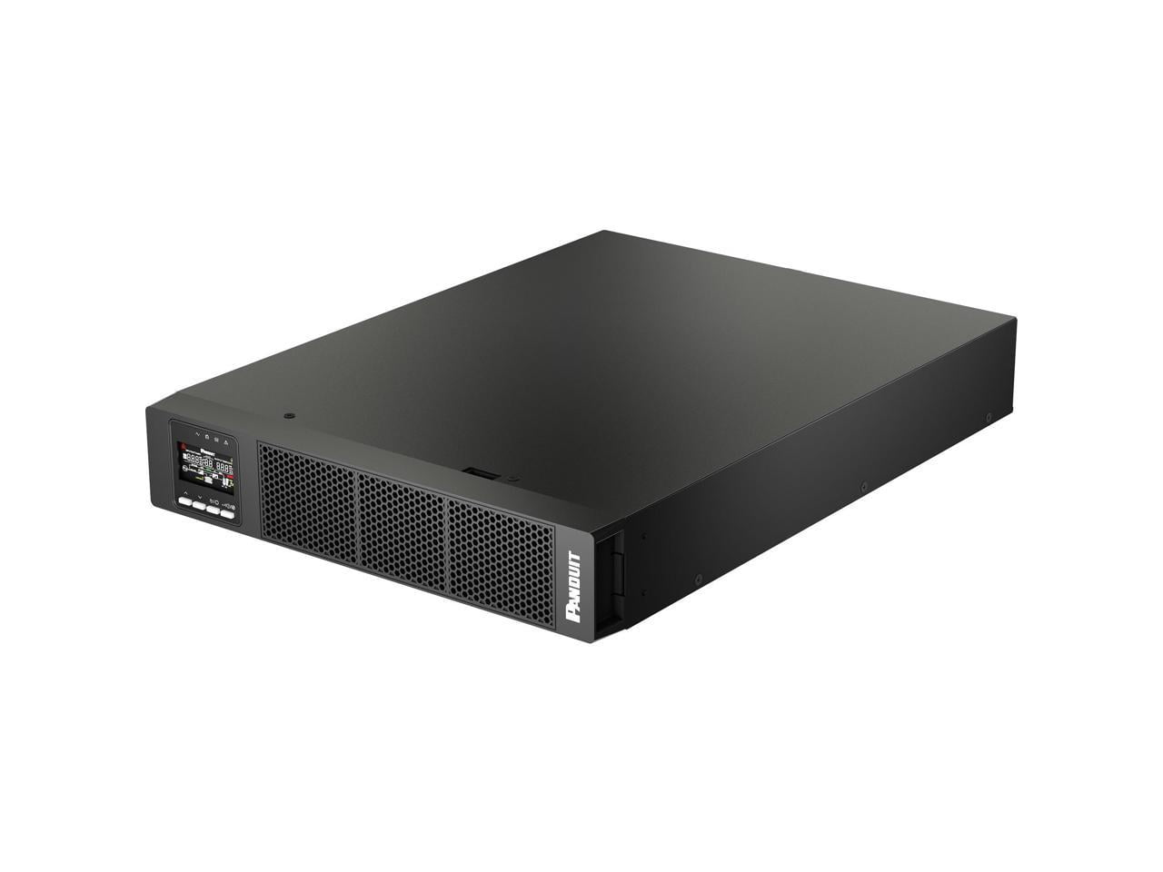 Panduit SmartZone U03N11V 3000VA Rack/Tower UPS - 2U Rack/Tower, Rail Mountable - AVR - 6 Hour Recharge - 120 V AC Input - 100 V AC, 110 V AC, 120 V AC, 115 V AC, 125 V AC Output - Single Phase - Seri