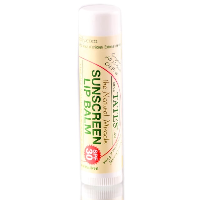 Bálsamo labial protector solar Tate's The Natural Miracle 30 SPF