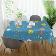 thumbnail image 5 of Coolnut Easter Bunny Egg Chick Rectangle Tablecloth Spill-Proof Polyester Table Cloth Table Cover for Kitchen Dining Picnic Holiday Party Decoration,54"x54", 5 of 7
