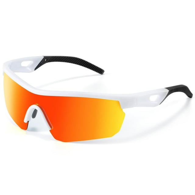 Gafas de Sol Infantiles Polarizadas Vcarsian para Béisbol, Protección UV400, Montura TR90