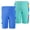 Color4, variant on 2-Pack Boy's Quick-Dry Swim Trunks with Mesh Liner, Stretch Athletic Swim Shorts for Beach & Pool, Sizes 3T-10Y
