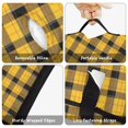 thumbnail image 6 of Yellow Black Checkerboard Yellow Pattern Toddler Nap Mat for Kid Preschool Daycare, Kid Sleeping Mat Bag, Toddler Sleeping Bag with Pillow, 6 of 6