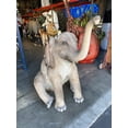 thumbnail image 2 of Sitting Elephant Statue, 2 of 6