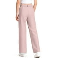 thumbnail image 6 of Coerni Girls' Dress Pants High Waisted Wide Leg Sweatpants Kids Formal Clothes Cute Trendy Western Pant for Teens Trousers, 6 of 7