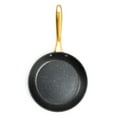 Thyme & Table NonStick 8" Inch Gold Fry Pan with Stainless Steel