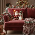 thumbnail image 7 of Under $5 Christmas Decorative Pillow Covers 18x18" Christmas Decorative Pillow Cases with Soft Fabric Hidden Zipper Linen Pillow Case for Sofa Couch Xmas Decorations, 7 of 7