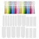thumbnail image 1 of Acrylic Bookmarks with Delicate Tassels for Decoration and DIY Craft Perfect for Readers Writers Transparent 30pcs, 1 of 5