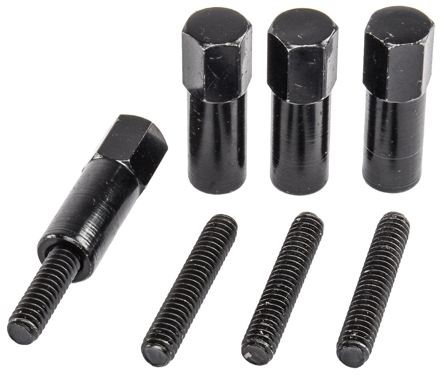 JEGS 50154 Valve Cover Studs for Chevy, Ford, or Mopar Black 4/pkg ...