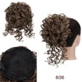 thumbnail image 2 of Messy Curly Hair Bun Scrunchies Extensions Synthetic Drawstring Ponytail Updo Hair Pieces for Women, 2 of 6