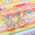 thumbnail image 5 of YUBX Rainbow Washi Tape Set 27 Rolls Skinny Gold Decorative Tapes, 5 of 9