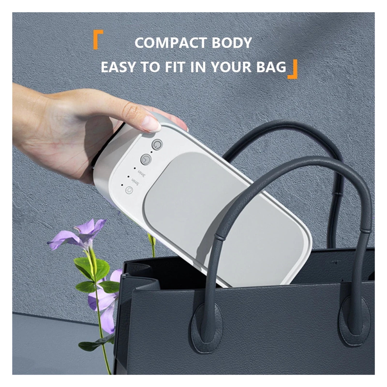 Portable Ultrasonic Cleaning Machine 45KHZ High Frequency Vibration Cleaner 360° Timing Washing