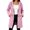 Pink, variant on Qiopertar Women's Fleece Hoodie Zip Up Hooded Jacket Casual Long Sleeve Loose Soft Fall Winter Coat with Pockets, Beige L