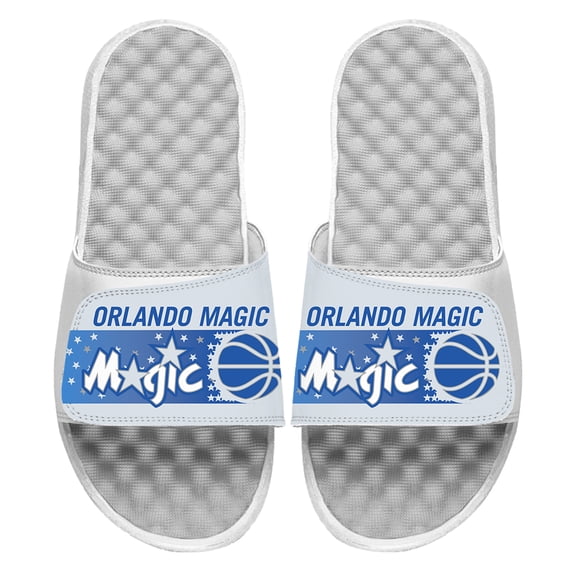 Unisex ISlide White Orlando Magic 2025/26 City Edition Slide Sandals