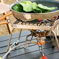 thumbnail image 2 of Multifunctional Folding Campfire Portable Stainless Steel Camping Outdoor Wood Stove Stand, 2 of 9