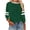 Green plus size fall tops a1, variant on thefmos Women Plus Size Fall Winter Round Neck Long Sleeve Solid Casual Basic Pullover Tops Tshirt Loose Fit Blouses Trendy Vacation Clothes, Black 3XL