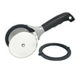 thumbnail image 1 of Andoer Salad-Chopper with Protective-Covers Dual-Wheels Salad-Cutter Food-grade Stainless Steel Circle Cutter Quick Kitchen Prep, 1 of 7